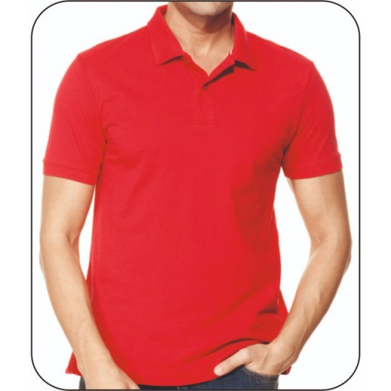 Bay Polo Yaka Kırmızı Tshirt