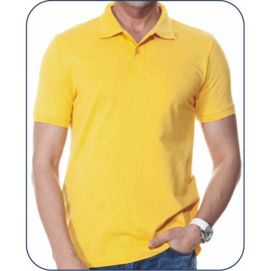 Bay Polo Yaka Sarı Tshirt