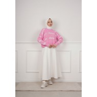 Barbie Yazılı Kazak