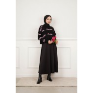 Barbie Yazılı Kazak