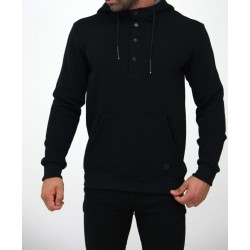 Kapüşonlu Sweatshirt Siyah